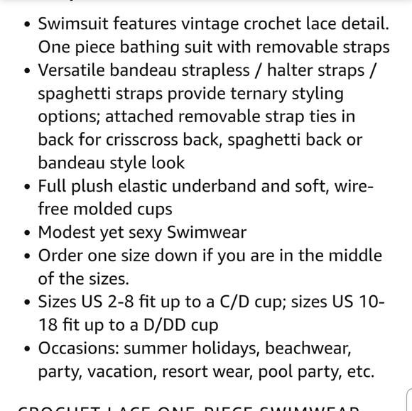 LookBook Crochet One Piece - Picture 6 of 6